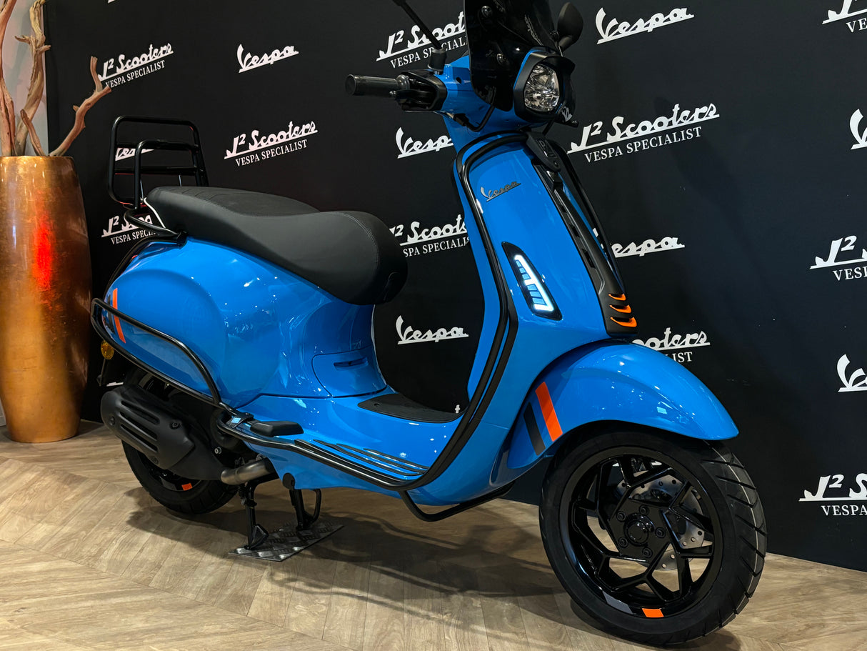 Vespa Sprint S E5 Facelift 2025 Blu Eclettico