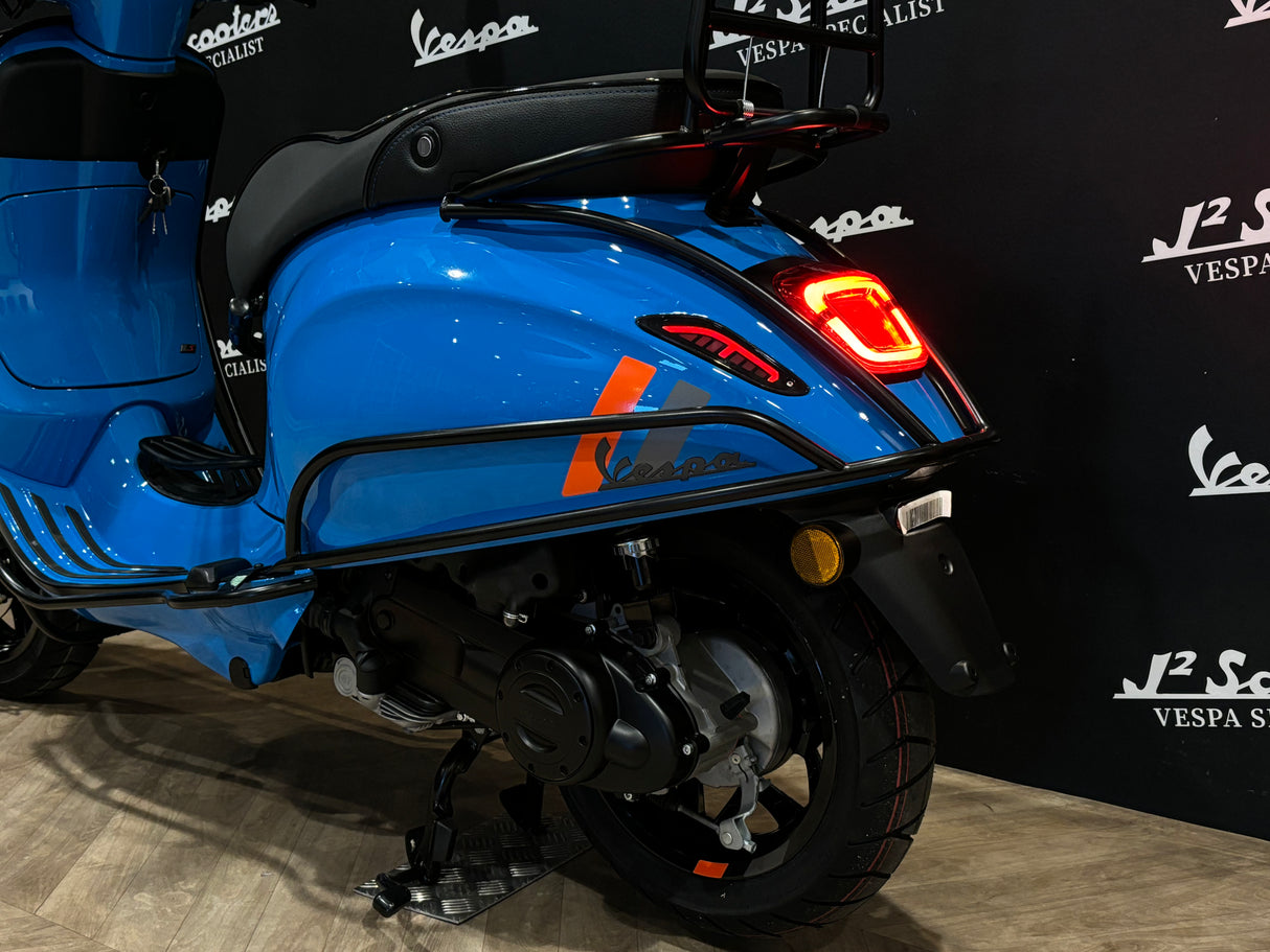 Vespa Sprint S E5 Facelift 2025 Blu Eclettico