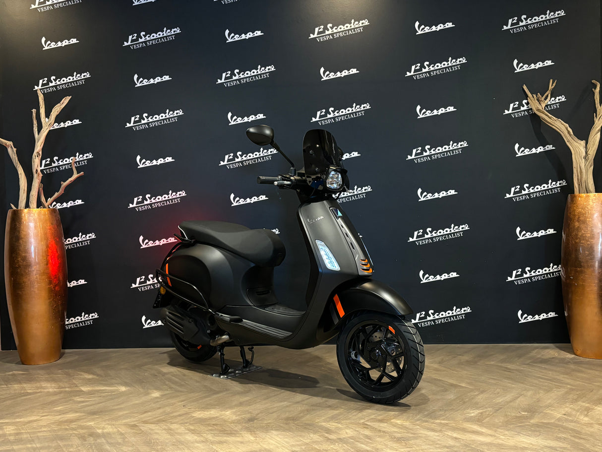 Vespa Sprint / Elettrica Facelift 2025 Nero Convinto Matt