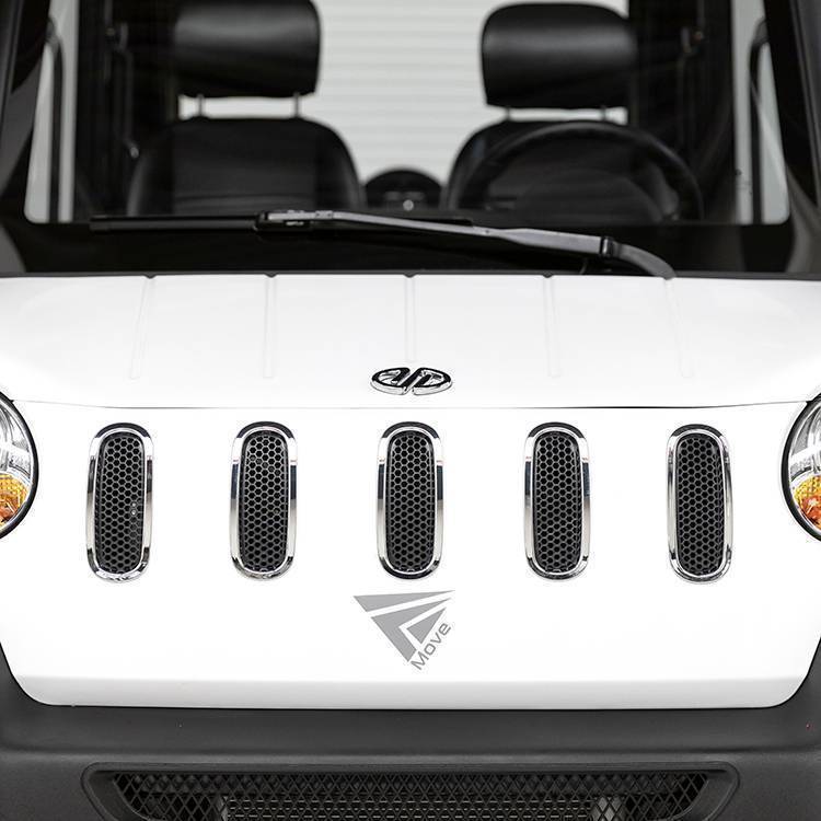 MOVE Citycar Brommobiel 45 km/h Wit