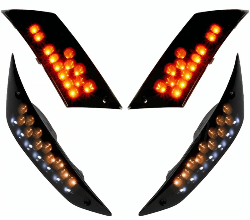 LED knipperlichten set knipperend voor Piaggio Zip