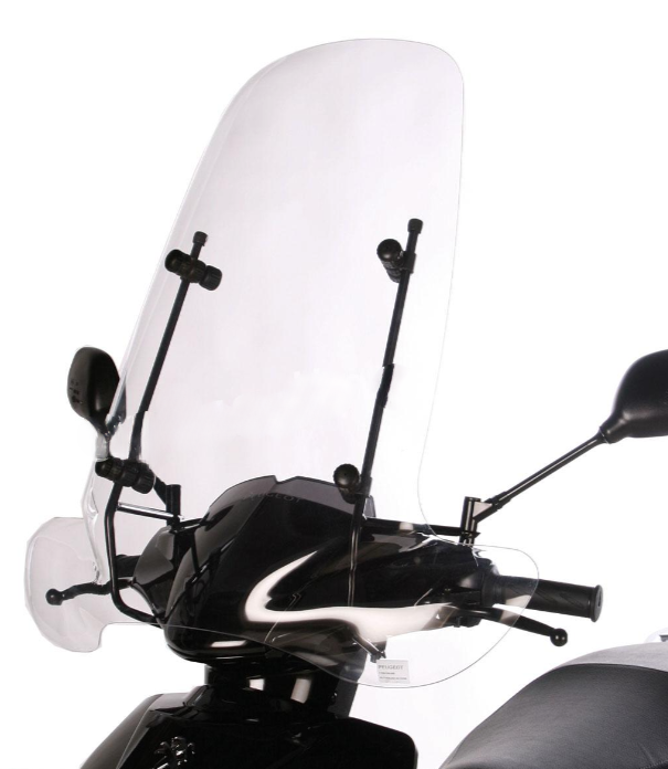 Windscherm hoog smoke / helder (transparant) Peugeot Kisbee ORIGINEEL
