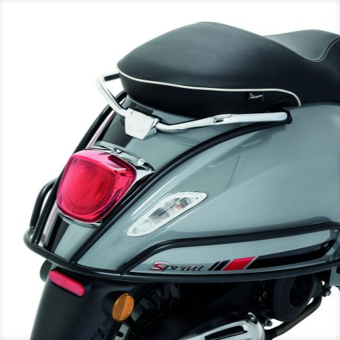 Achtervalbeugels origineel mat / glans zwart Vespa Sprint / Primavera / Elettrica