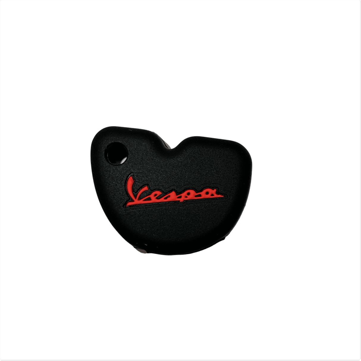 Vespa | Sleutelhoesje Zwart | Rood logo