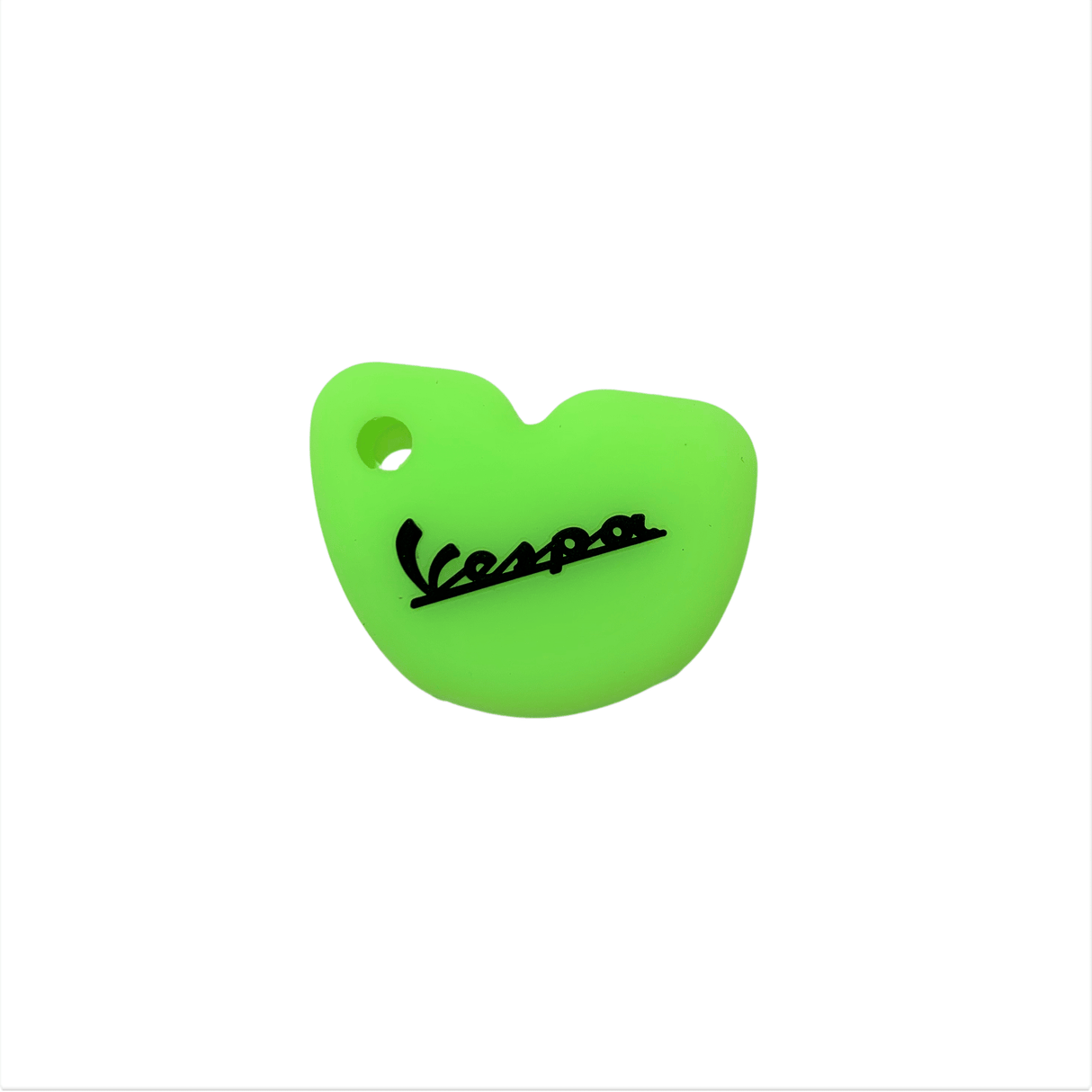Vespa | Sleutelhoesje Neon Groen | Zwart logo