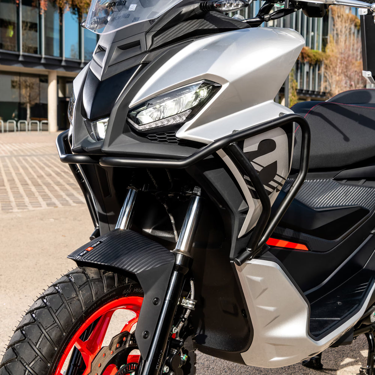Valbeugelset + montage Aprilia SR GT 125/200