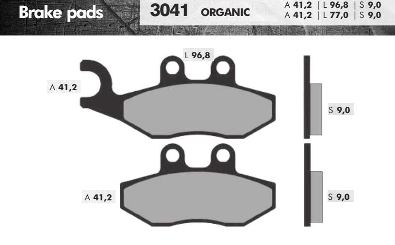 REMBLOKSET BRENTA BR3041 SPRINT, PRIMAVERA, FLY, CITYSTAR, GTS, LIB RST (E-MARK)