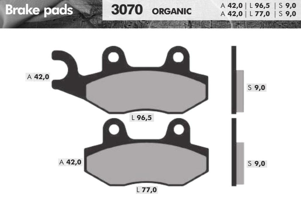 REMBLOKSET BRENTA BR3070 AGILITY, SENTO,LIKE (E-MARK)