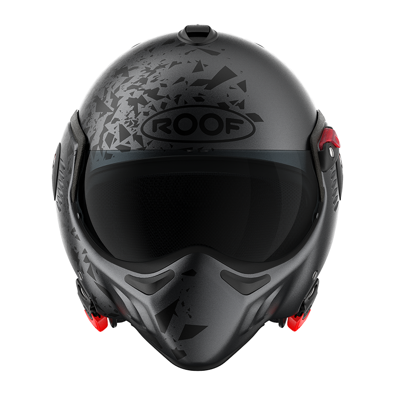Roof Boxer V8 Alpha Blackstar Graphite Helm