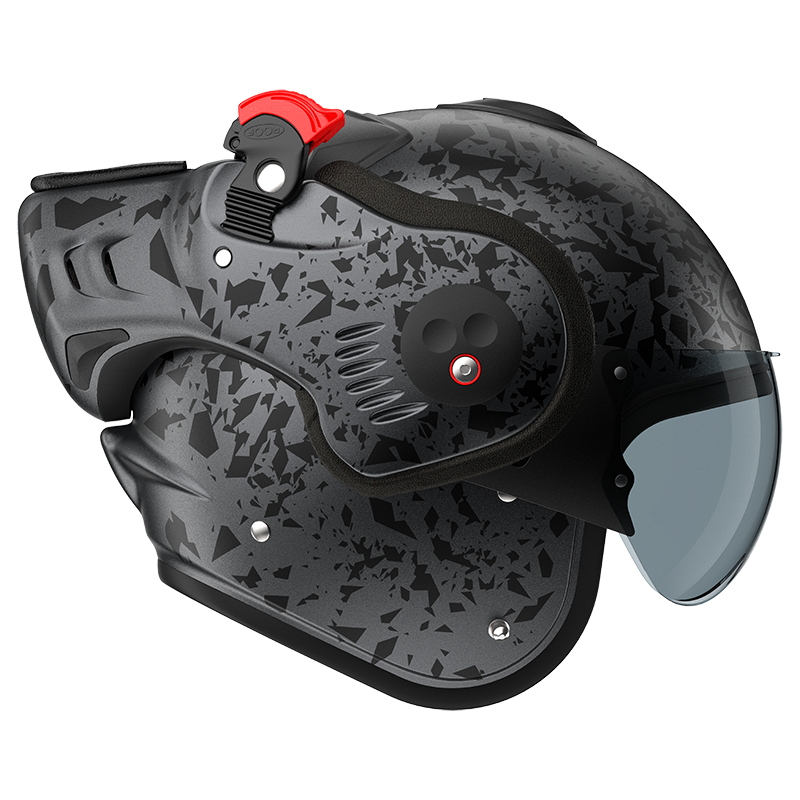 Roof Boxer V8 Alpha Blackstar Graphite Helm