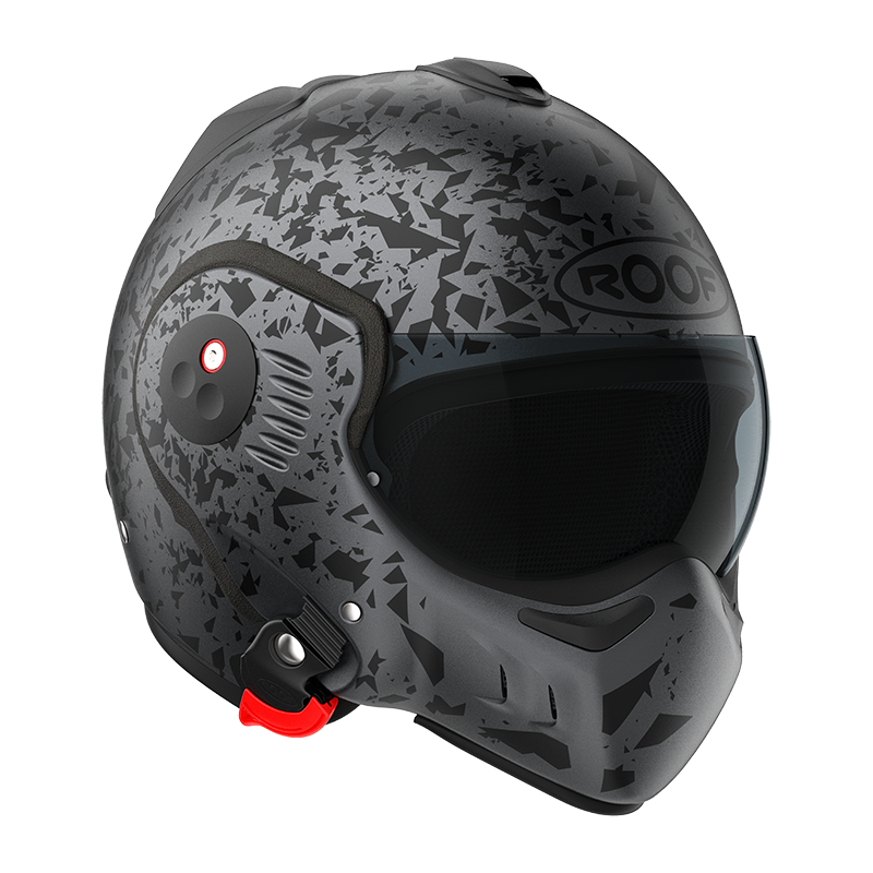 Roof Boxer V8 Alpha Blackstar Graphite Helm