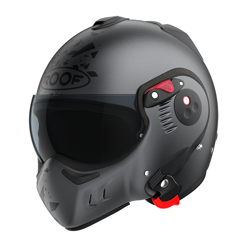 Roof Boxer V8 Alpha Blackstar Graphite Helm