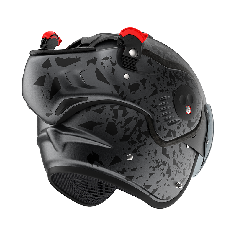 Roof Boxer V8 Alpha Blackstar Graphite Helm