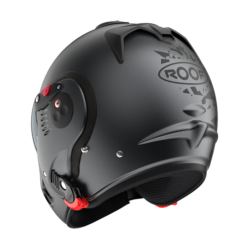 Roof Boxer V8 Alpha Blackstar Graphite Helm