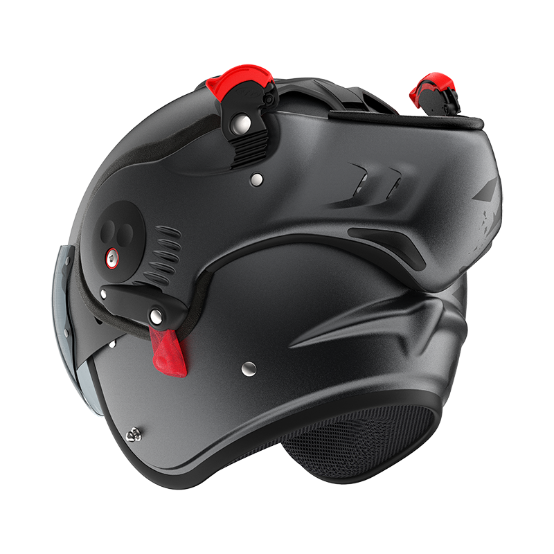 Roof Boxer V8 Alpha Blackstar Graphite Helm