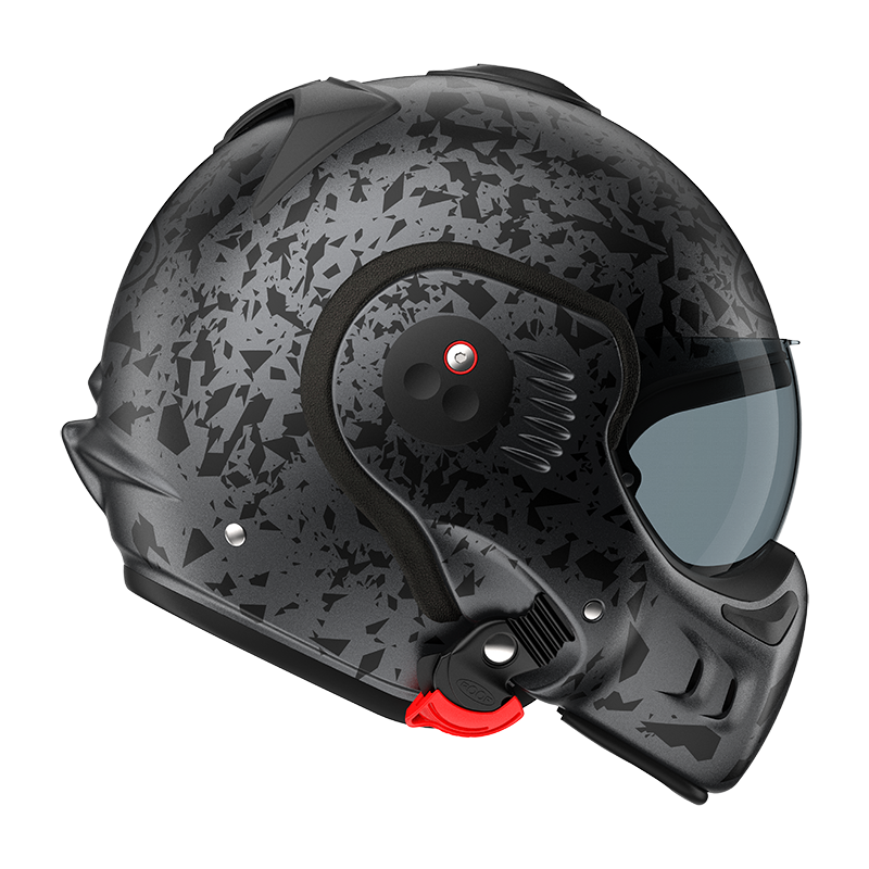 Roof Boxer V8 Alpha Blackstar Graphite Helm