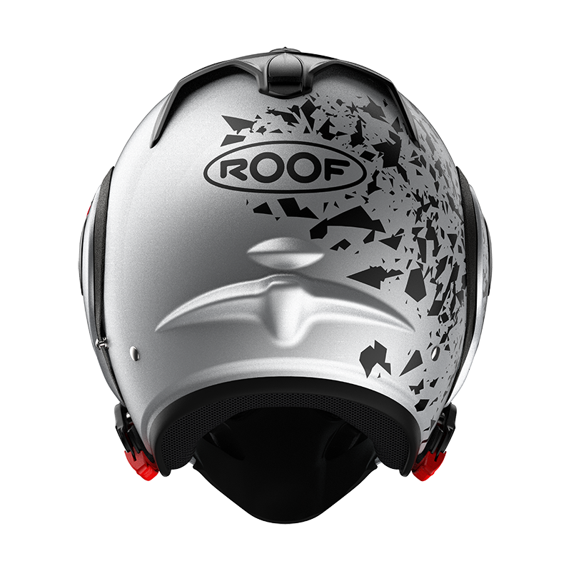 Roof Boxer V8 Alpha Blackstar Silver Helm