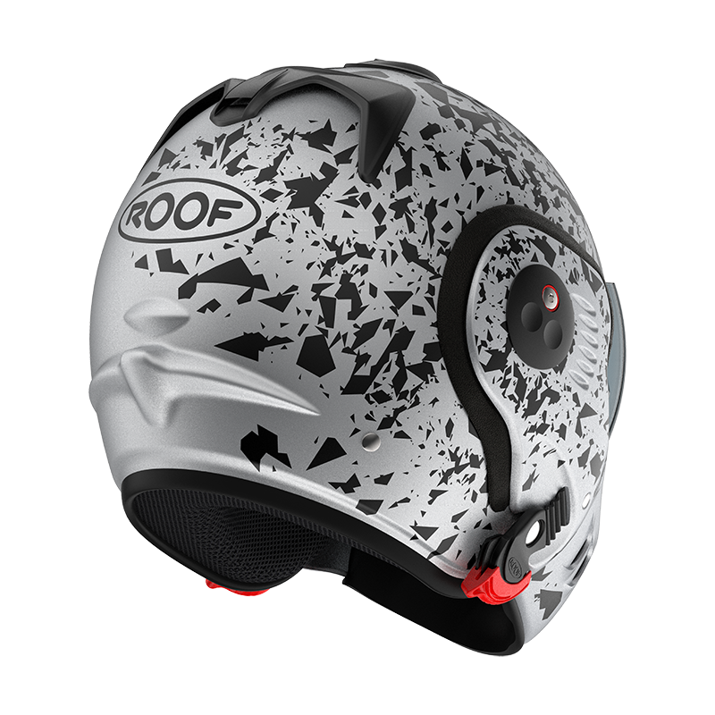 Roof Boxer V8 Alpha Blackstar Silver Helm