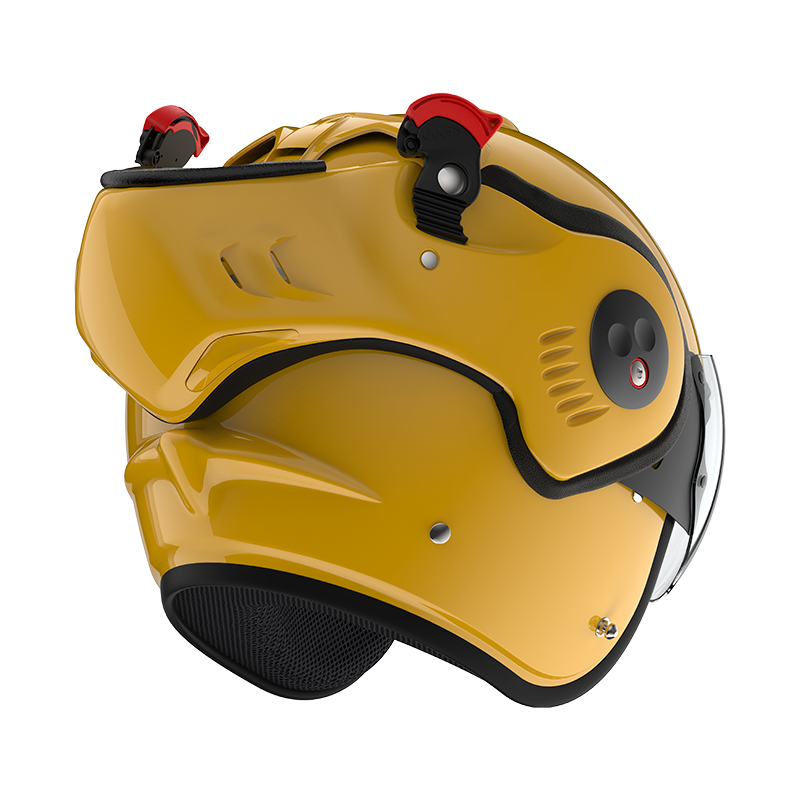 Roof Boxer V8 Alpha Yellow Helm