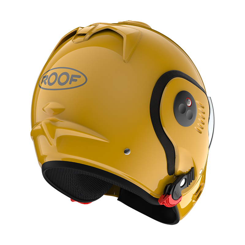 Roof Boxer V8 Alpha Yellow Helm