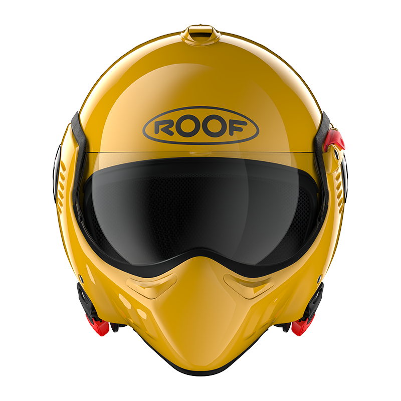 Roof Boxer V8 Alpha Yellow Helm
