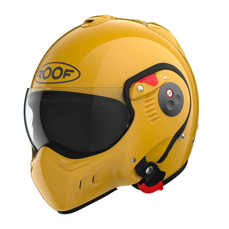 Roof Boxer V8 Alpha Yellow Helm