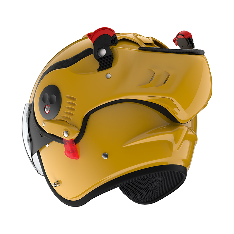 Roof Boxer V8 Alpha Yellow Helm