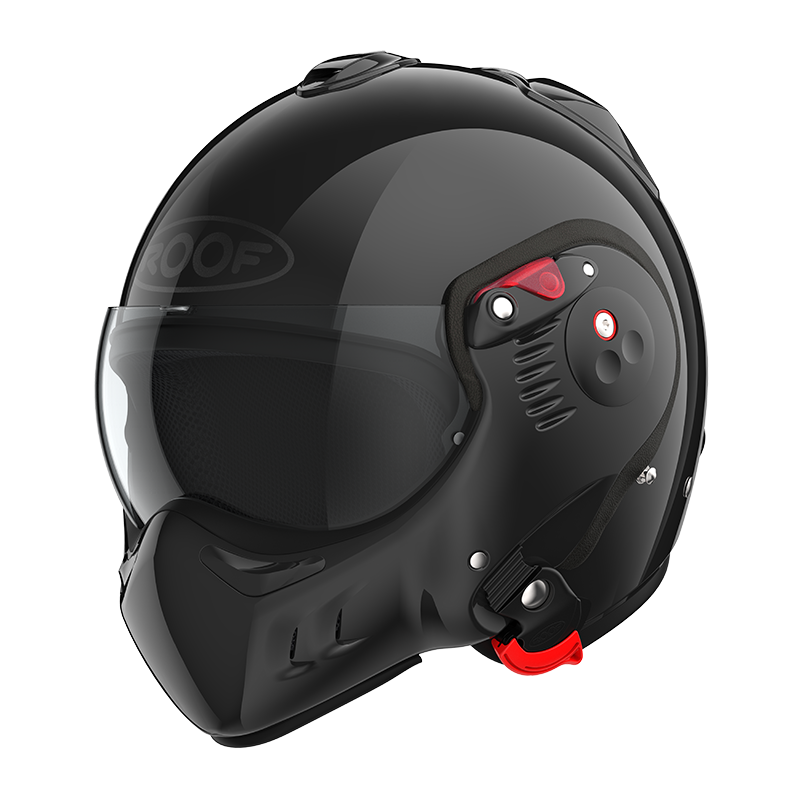 Roof Boxer V8 Alpha Glans Zwart Helm