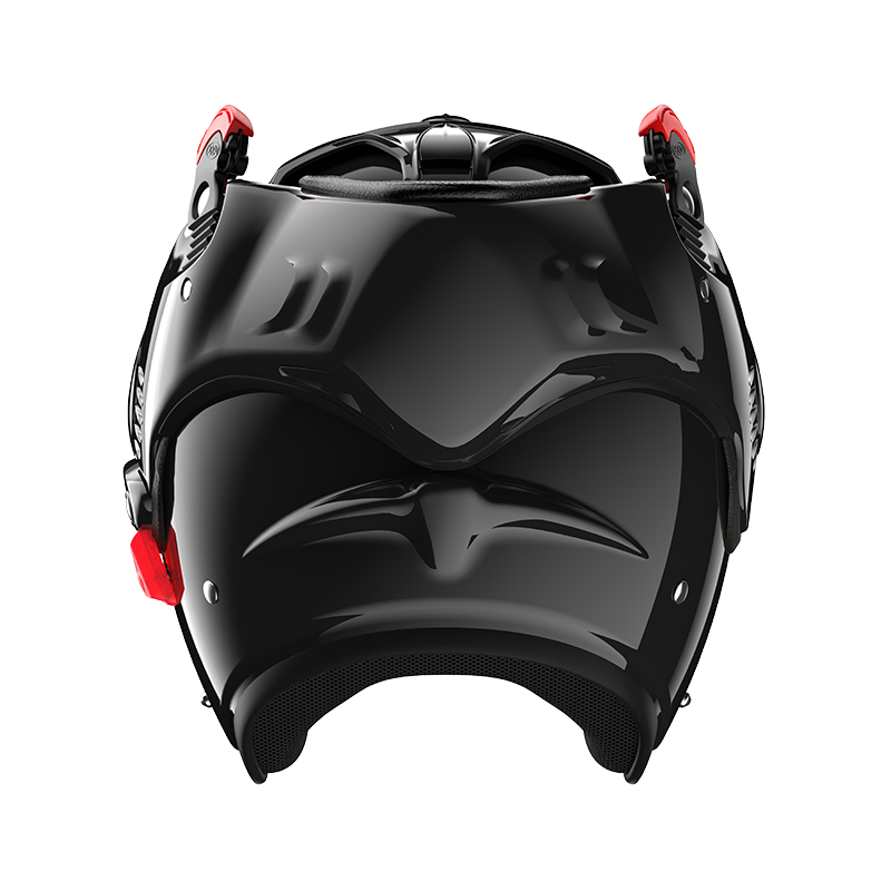 Roof Boxer V8 Alpha Glans Zwart Helm