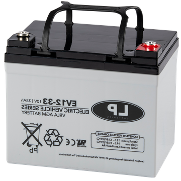 VRLA AGM Accu 12V 33Ah LP12-33 T6 / EV12033 T6