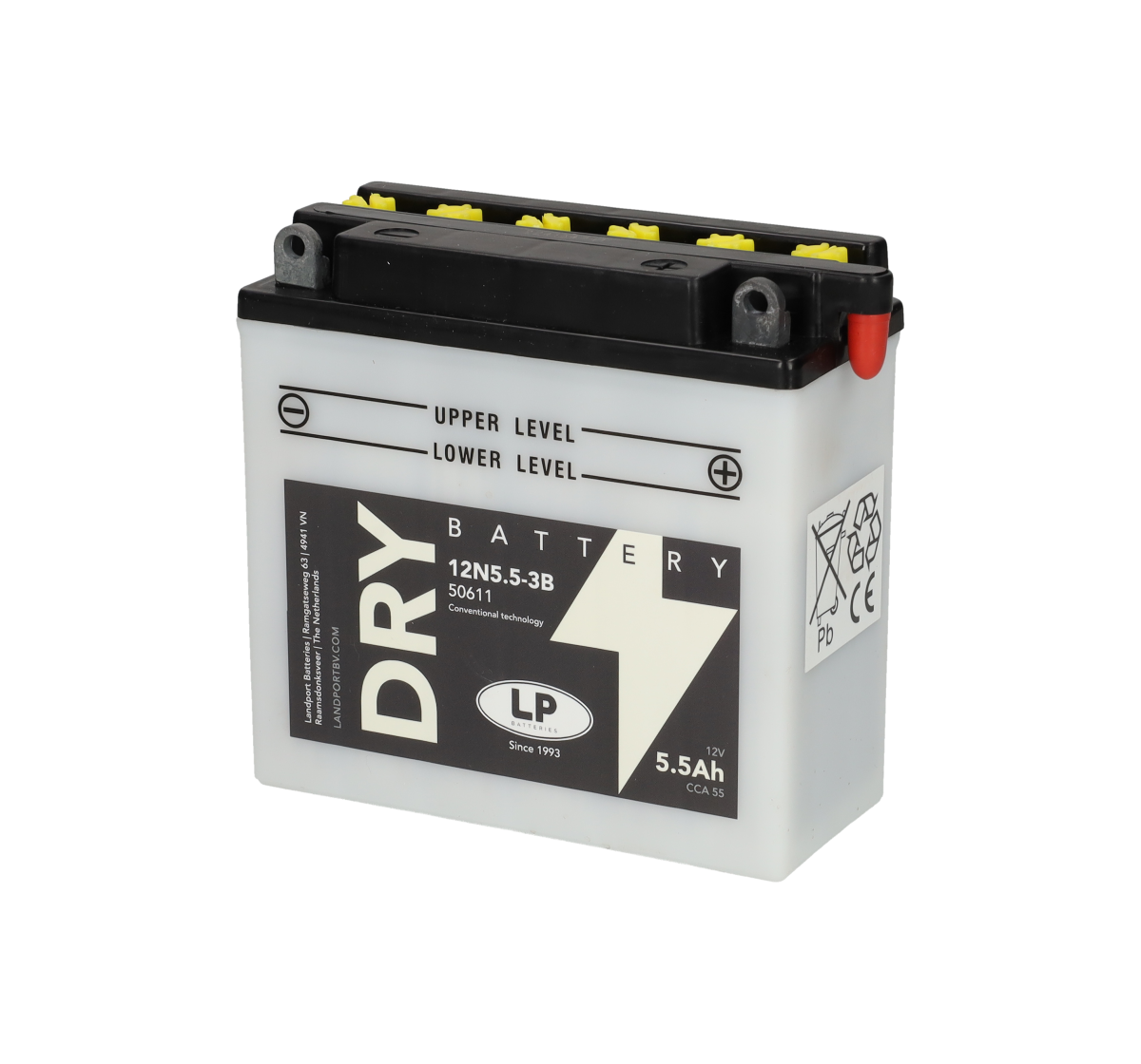 Accu 12N5.5-3B 12V 5,5Ah