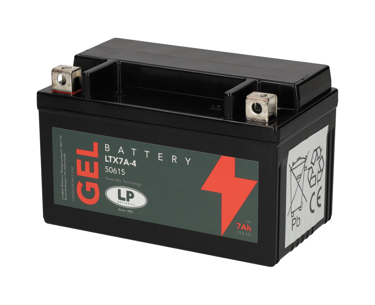 Gel Accu MG7A-BS-C / LTX7A-4 / GTX7A-4 12V 7Ah