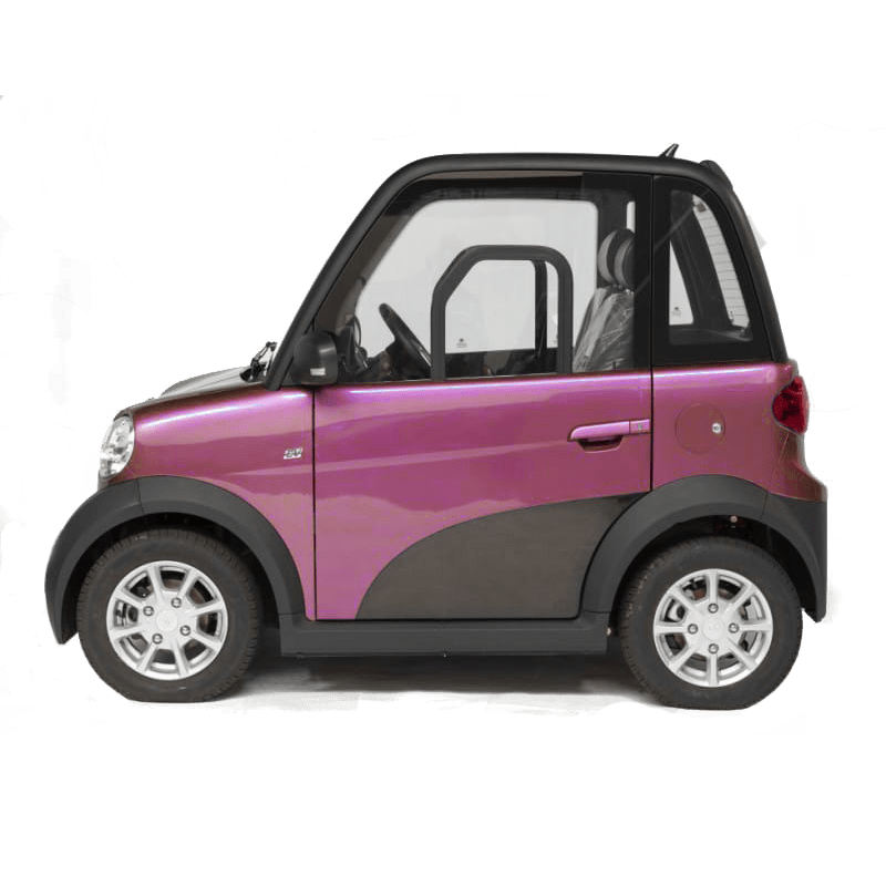 MOVE Citycar Brommobiel 45 km/h Paars