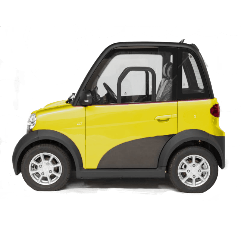 MOVE Citycar Brommobiel 45 km/h Geel