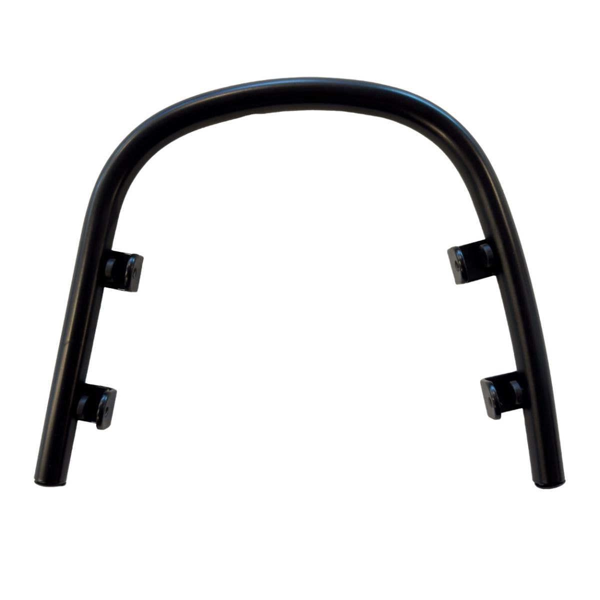 Spatbordbeugel origineel mat zwart / chrome Vespa GTS