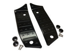 Treeplank / Voetplaat Zwart RIVA / LOOK A LIKE / ALU LUX / NAPOLI