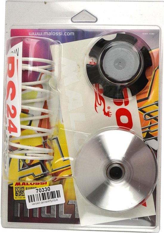 Multivar variateurset Malossi voor Piaggio/Vespa 4T E2 E4 E5