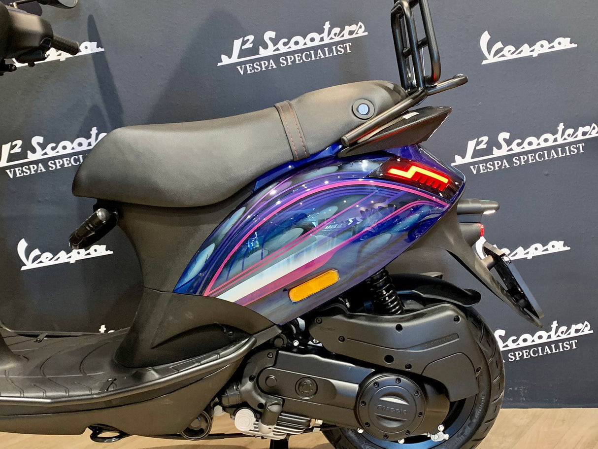 Piaggio Zip SP E5 HANDMADE AIRBRUSH PURPLE RAIN