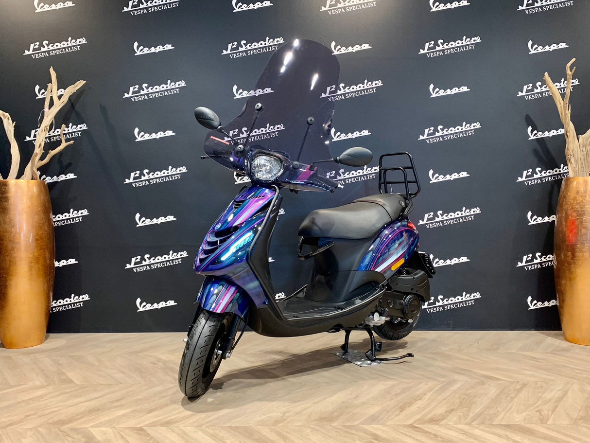 Piaggio Zip SP E5 HANDMADE AIRBRUSH PURPLE RAIN