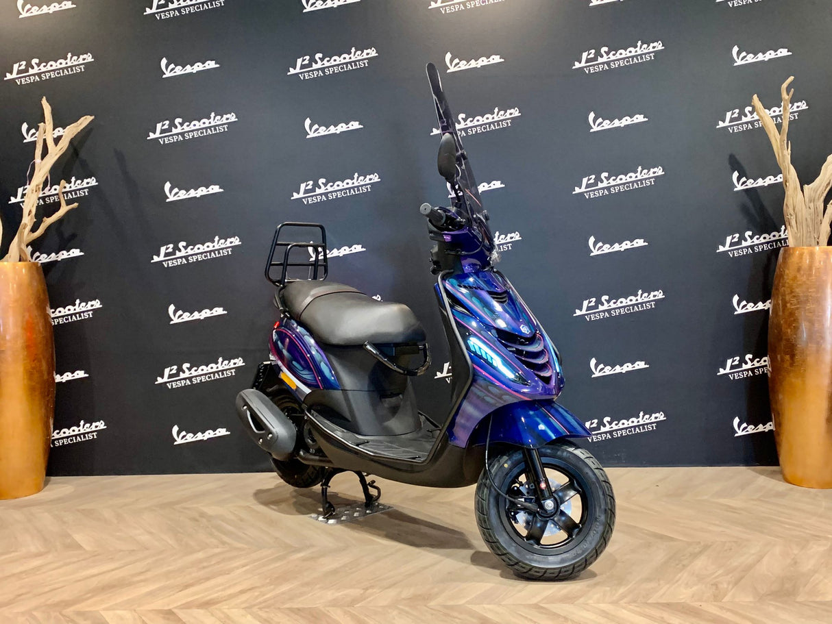 Piaggio Zip SP E5 HANDMADE AIRBRUSH PURPLE RAIN