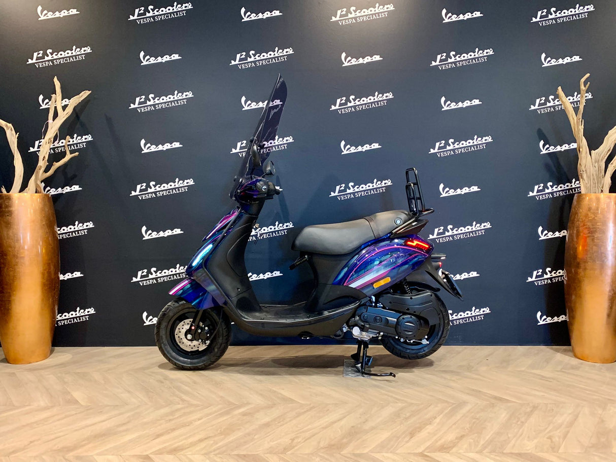 Piaggio Zip SP E5 HANDMADE AIRBRUSH PURPLE RAIN