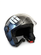 Luxx Nova Helm - Dames & Heren - Brommer - Scooter - Motor - Mat zwart - Europees (LENTE VOORDEEL)