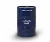 motorolie 10W40 half synth scooter metra oil alleen levering NL 60L vat