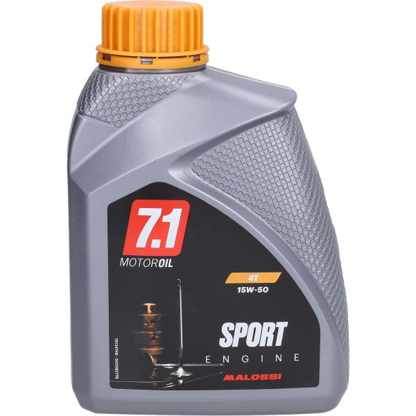 Motorolie Malossi 15W50 synthetisch sport 4T 1L fles 7613475b