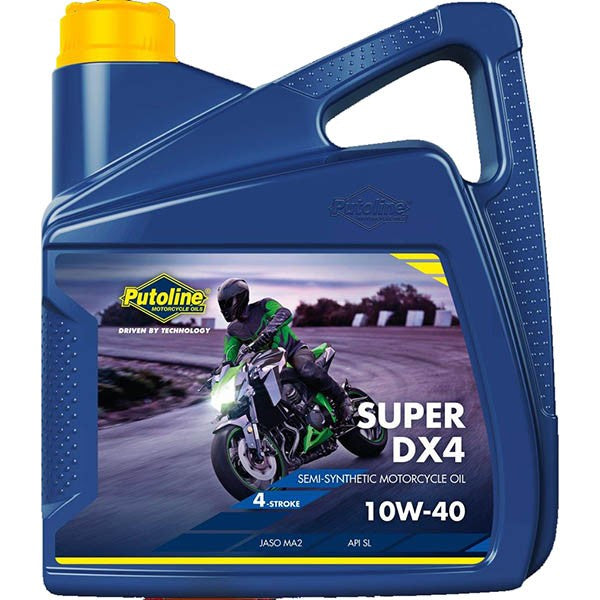 Motorolie Putoline 10W40 DX4 4L fles 70087