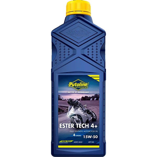Motorolie Putoline 15W50 vol synth. Ester Tech 1L fles 70628