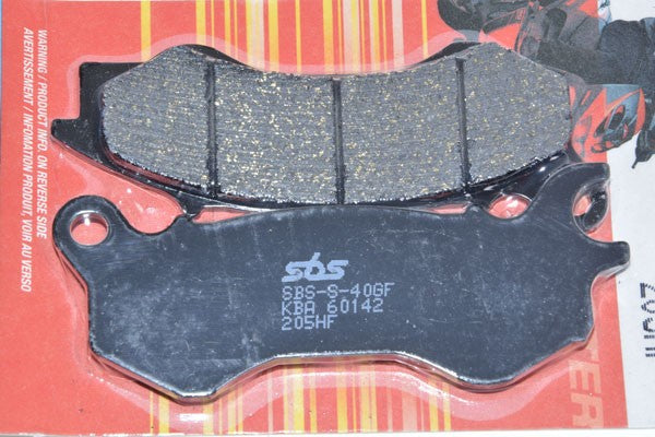 Remblokset Sbs Elect Cargo Silence Super Soco CPX / Agility 16+ / Django / Pcx / Vision 4takt 2012 205hf