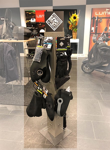 winkeldisplay tucano handschoenset
