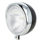 Koplamp rond retro 130mm universeel