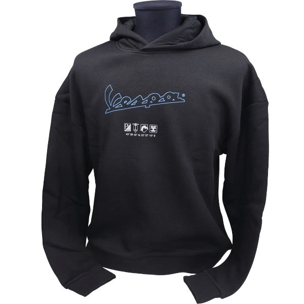 hoodie Vespa Origineel 8l0036m03blk